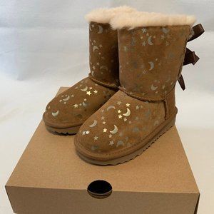 UGG Bailey Bow Moon Star Toddler Size 11